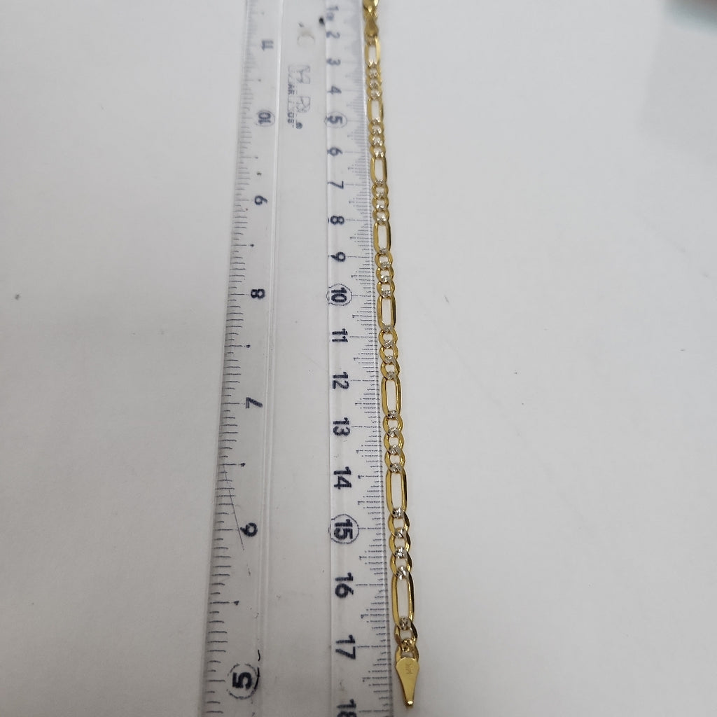 PULSERA 3X1 14K 18 CM 4 GR (NUEVO)