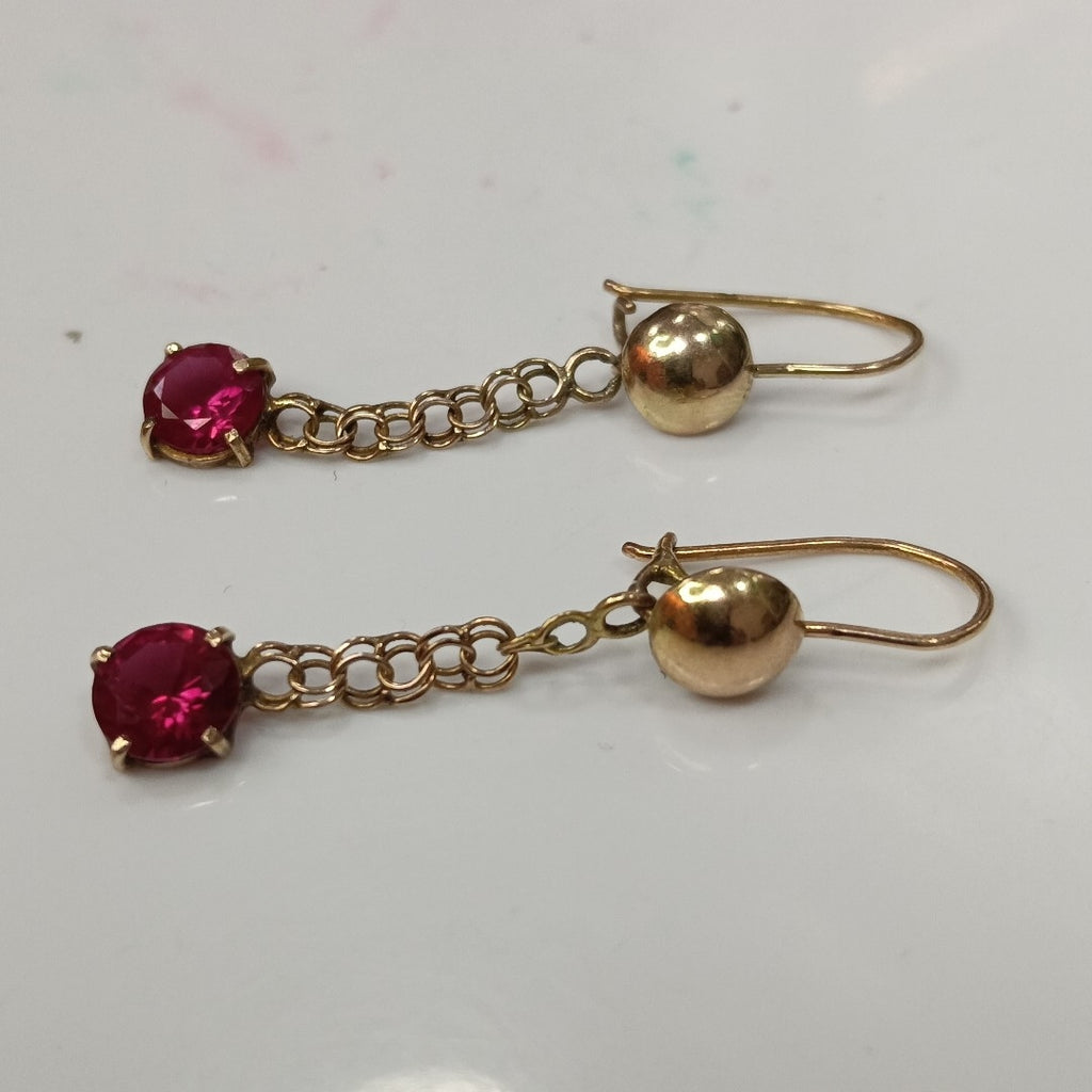 ARETES PAR ORO 8 K 2,50 GRMS (SEMINUEVO)