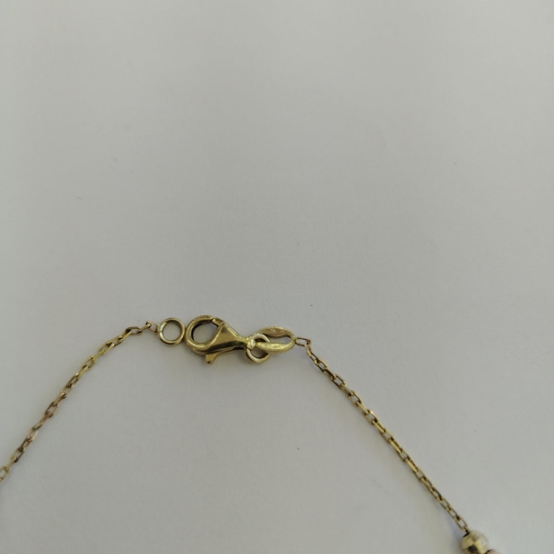 PULSERA ORO, ORO COMBINADO 10 K 2.5 GRMS (SEMINUEVO)