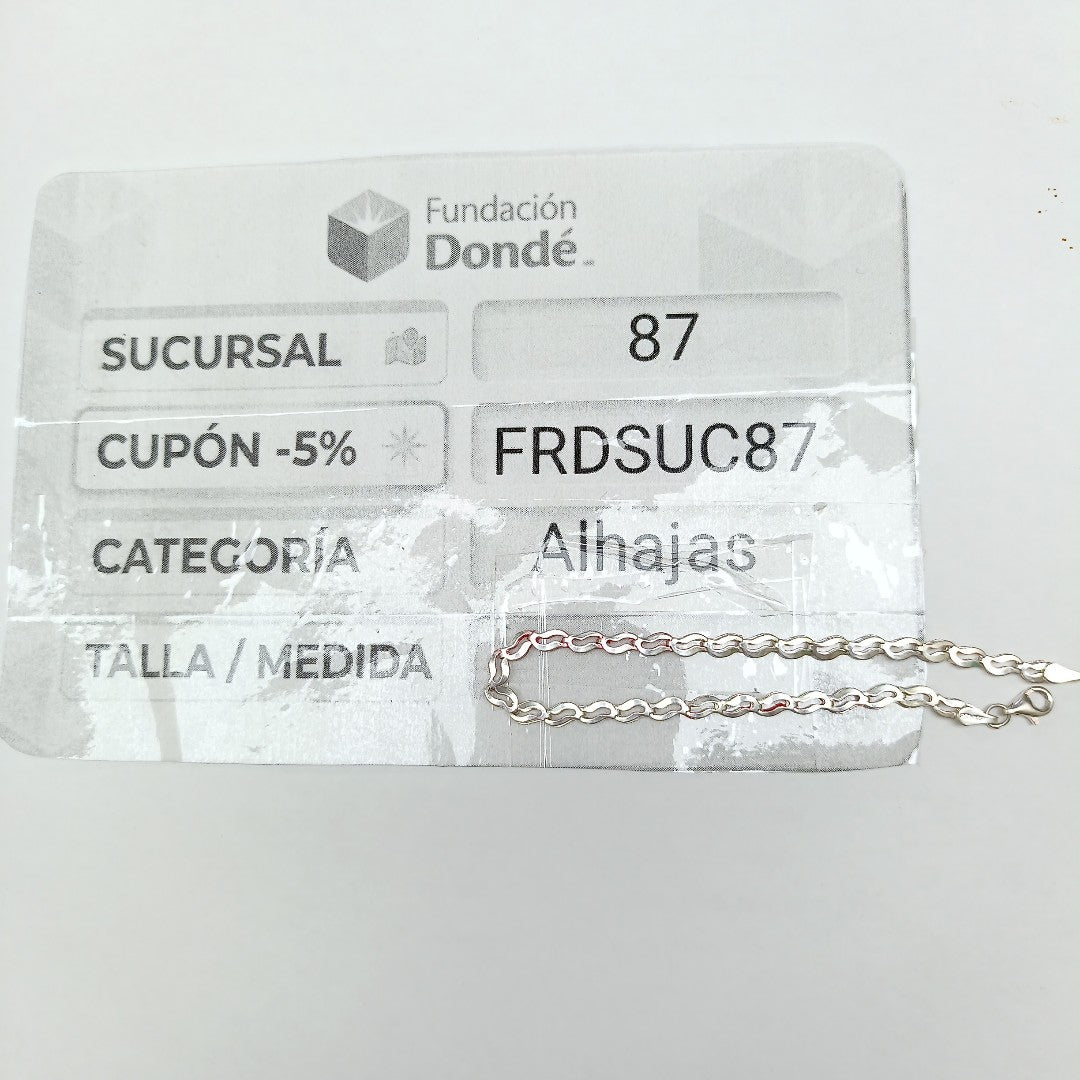 PULSERA PLATA 2,80 GRMS (SEMINUEVO)