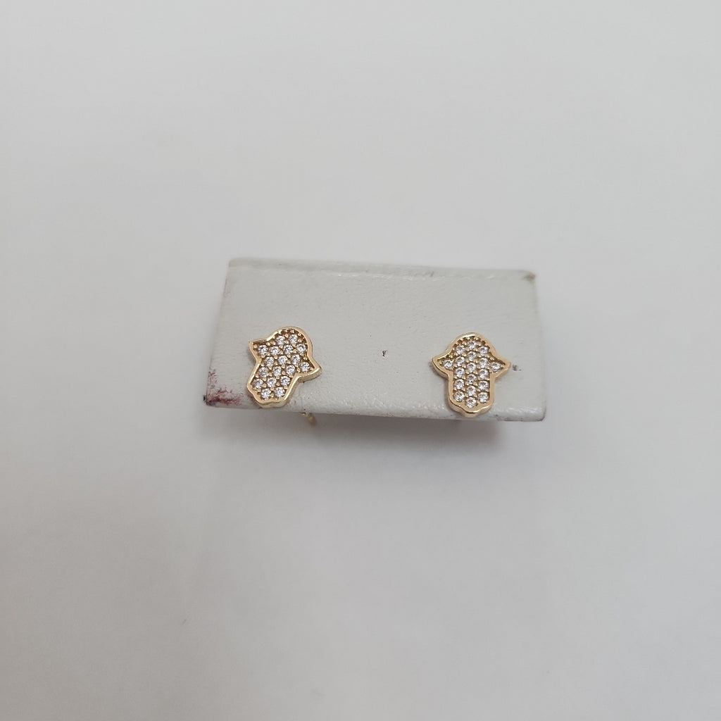 BROQUELES ORO 14K 1.3 (NUEVO)