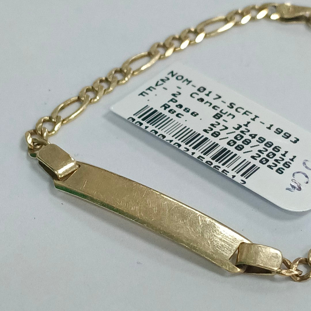 ESCLAVA ORO 14 K 3,30 GRMS (SEMINUEVO)