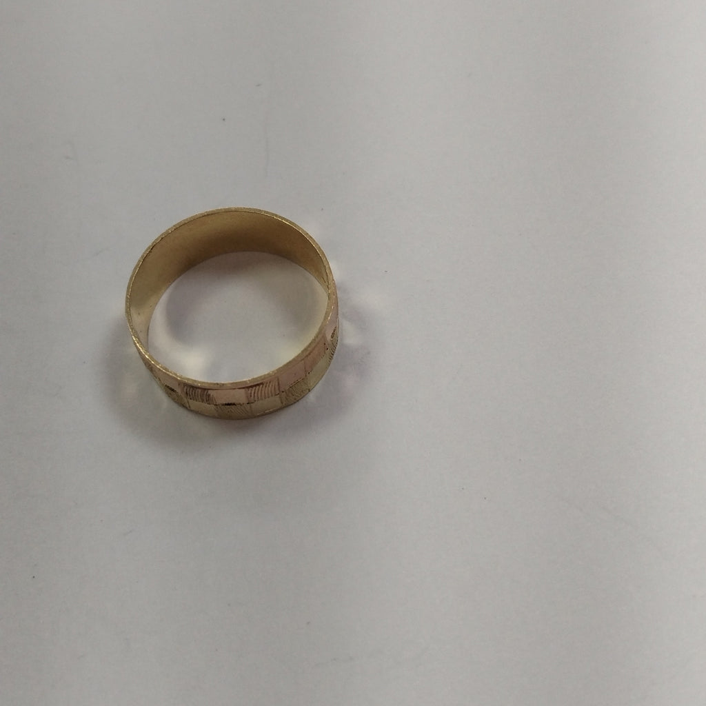 ARGOLLA ORO, ORO COMBINADO 14 K 2.2 GRMS (SEMINUEVO)
