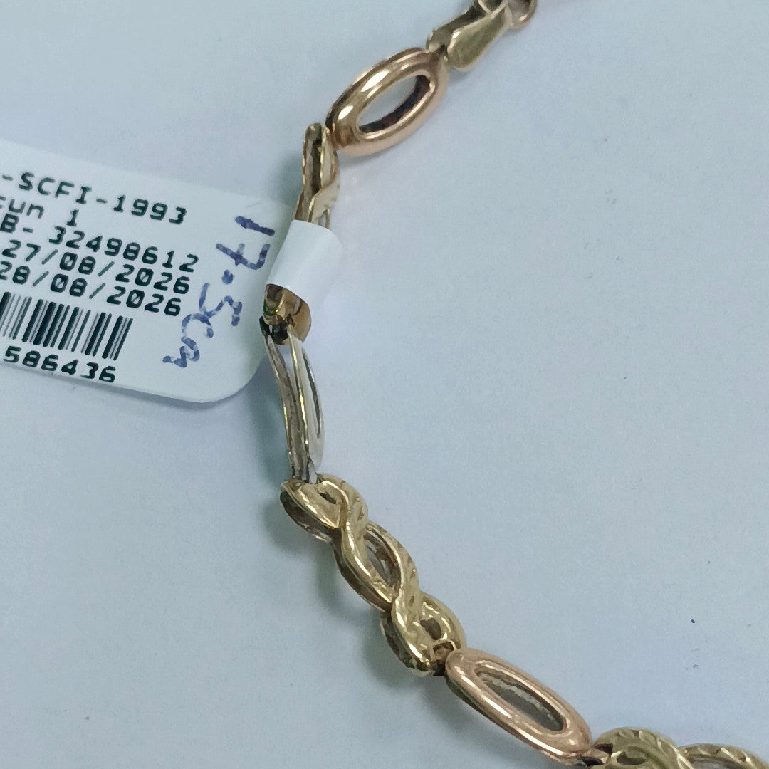 PULSERA ORO 10 K 3,20 GRMS (SEMINUEVO)