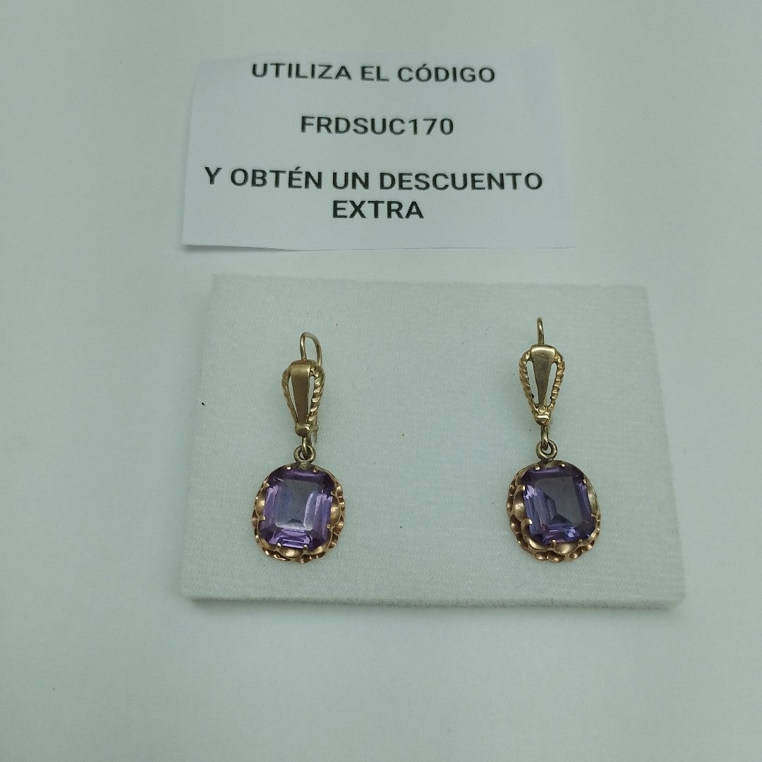 ARETES PAR ORO 8 K 7.2 GRMS (SEMINUEVO)