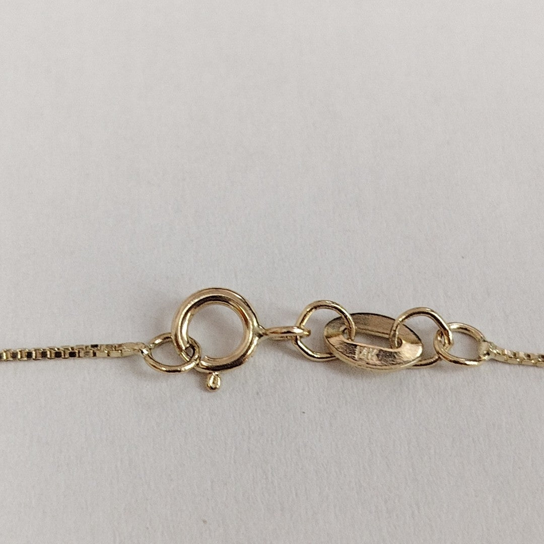 CADENA VENECIANO 14K 55 CM 1.8 GR (NUEVO)