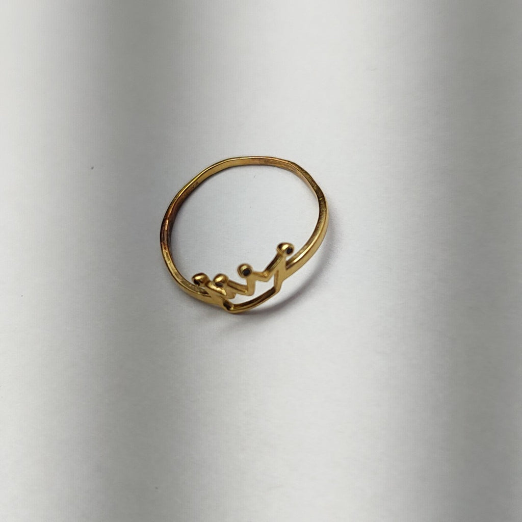 ANILLO ORO 10 K 0,90 GRMS (SEMINUEVO)
