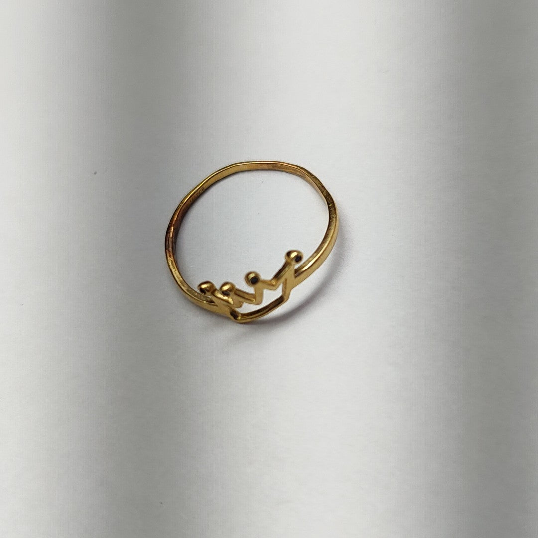 ANILLO ORO 10 K 0,90 GRMS (SEMINUEVO)