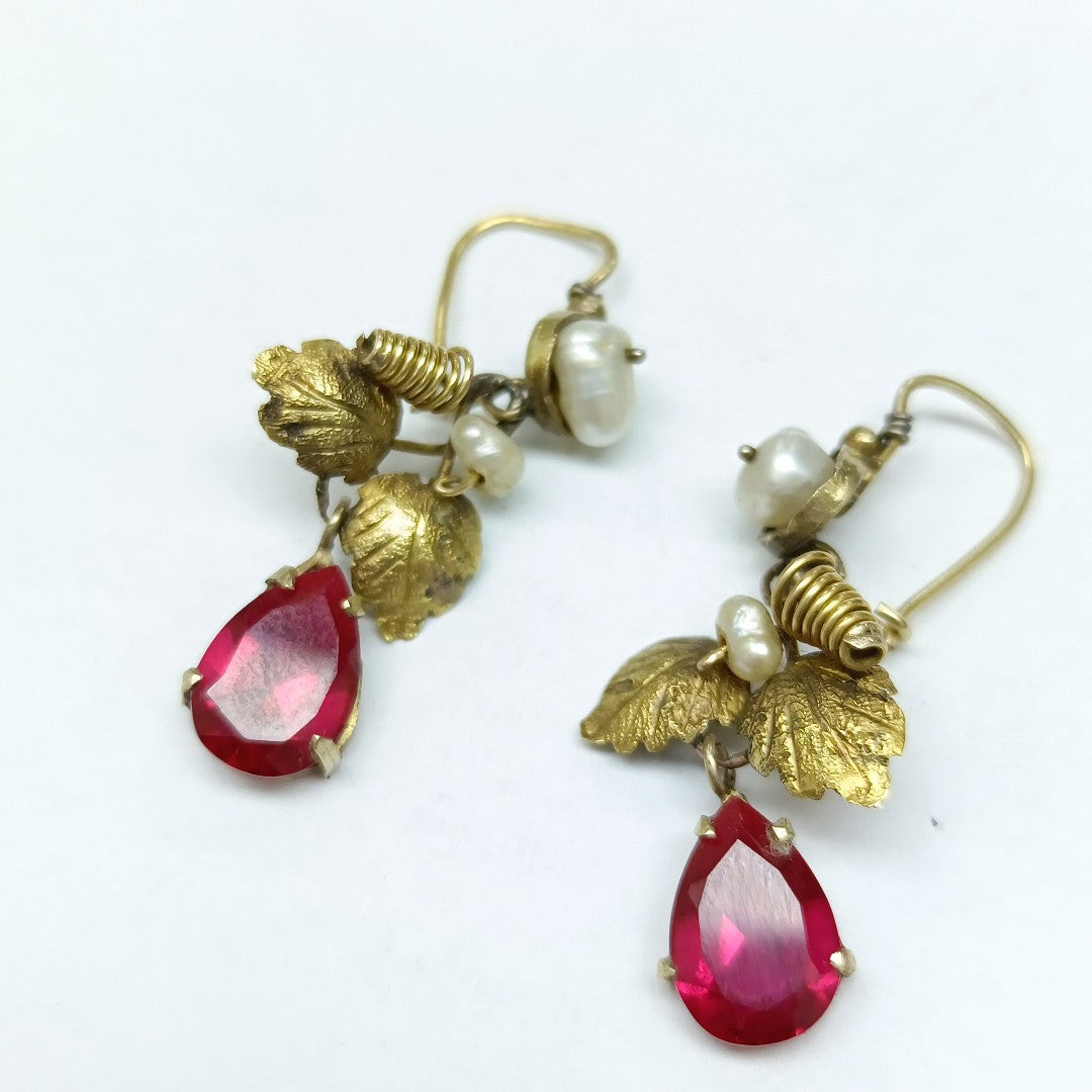 ARETES PAR ORO 8 K 5.5 GRMS (SEMINUEVO)