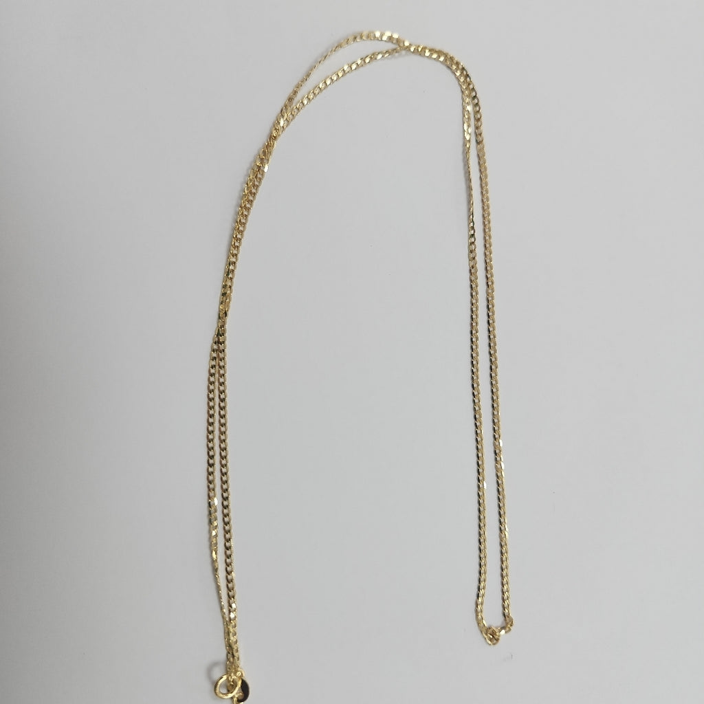 CADENAS BARBADA AMARILLA ORO 14K 2.2 (NUEVO)