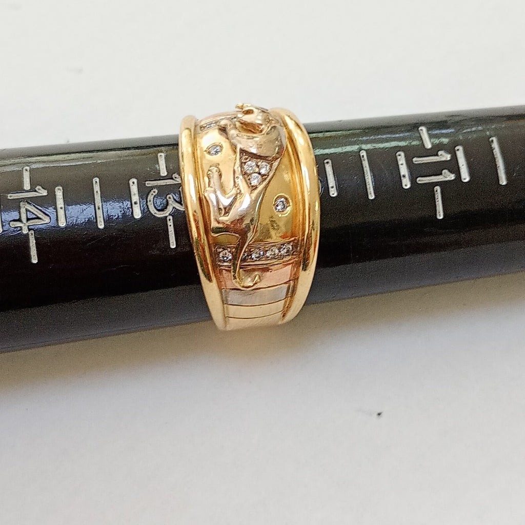 ANILLO ORO 14 K 12.1 GRMS (SEMINUEVO)