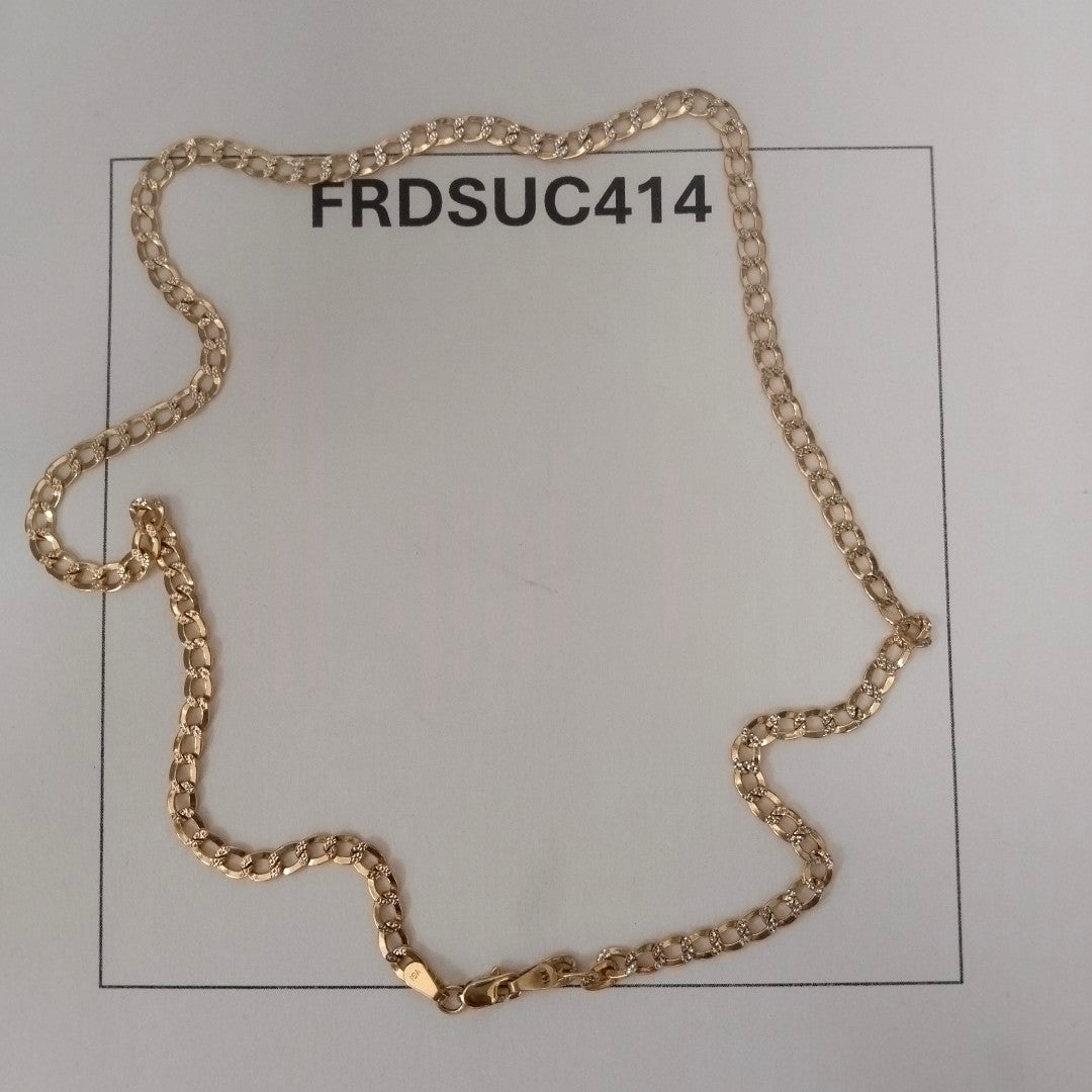 CADENA ORO 14 K 3.9 GRMS (SEMINUEVO)