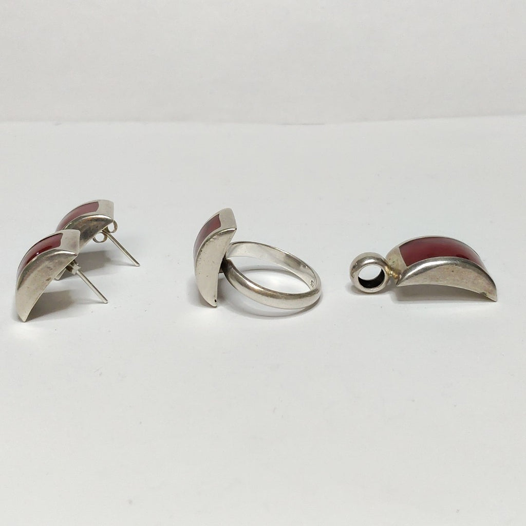 ANILLITO,BROQUELES PAR,DIJE PLATA 17,20 GRMS (SEMINUEVO)