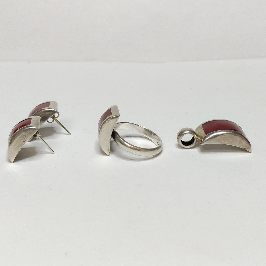 ANILLITO,BROQUELES PAR,DIJE PLATA 17,20 GRMS (SEMINUEVO)