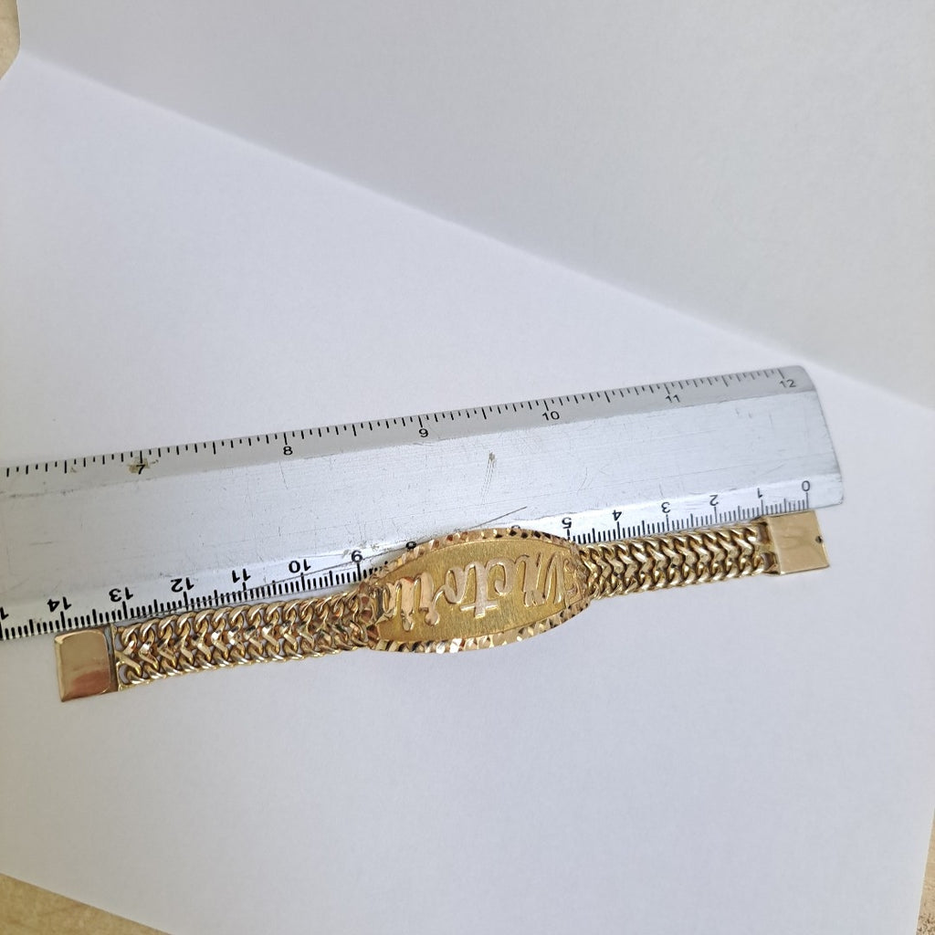 ESCLAVA ORO 8 K 17,60 GRMS (SEMINUEVO)