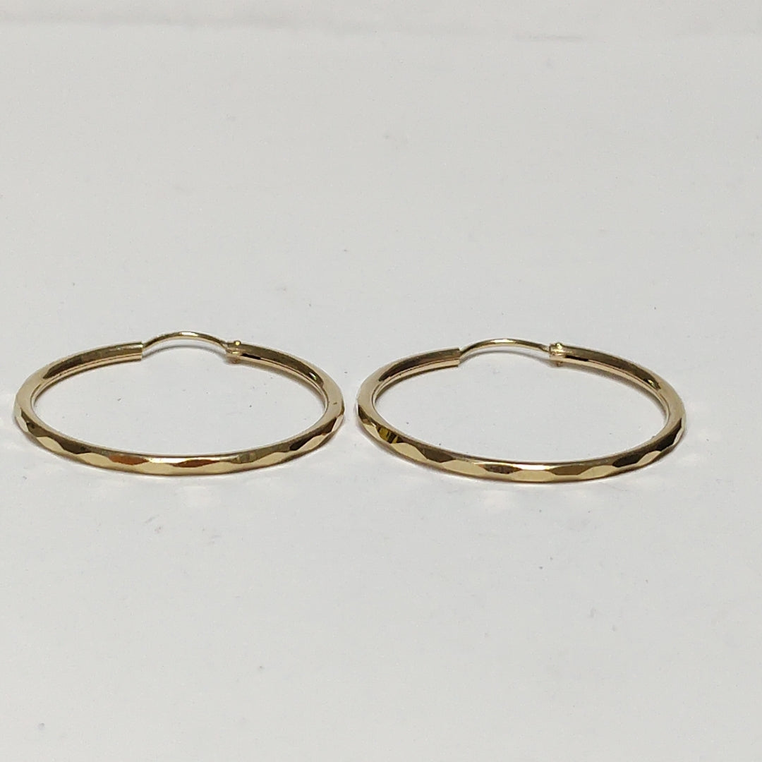 ARRACADAS PAR ORO 10 K 1,60 GRMS (SEMINUEVO)