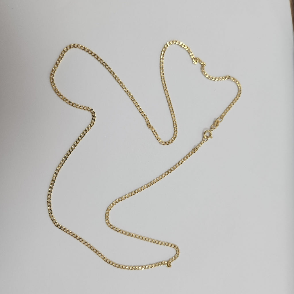 CADENAS BARBADA AMARILLA ORO 14K 2 (NUEVO)