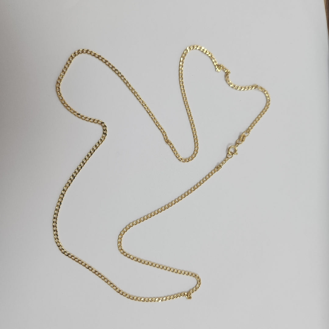 CADENAS BARBADA AMARILLA ORO 14K 2 (NUEVO)