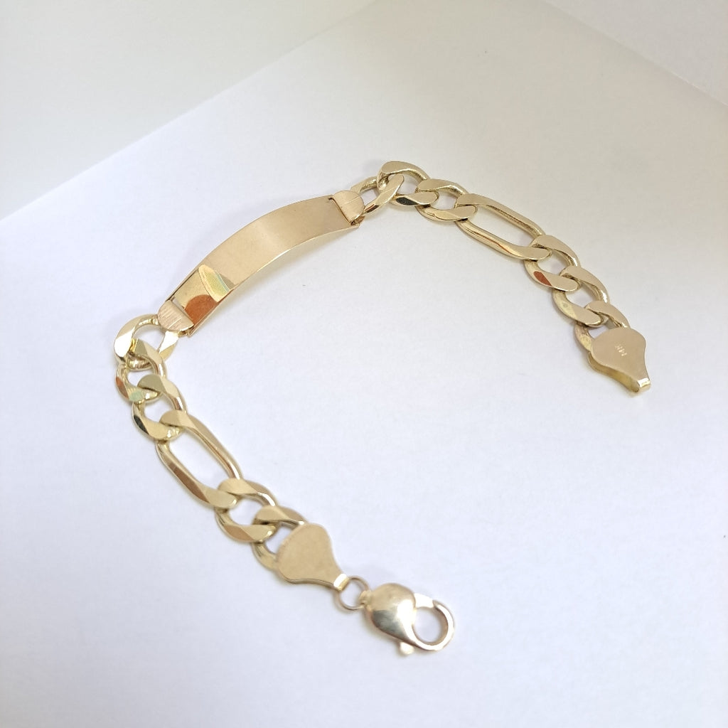 PULSERA ESCLAVA 3X1 14K 21 CM 28.8 GR (NUEVO)