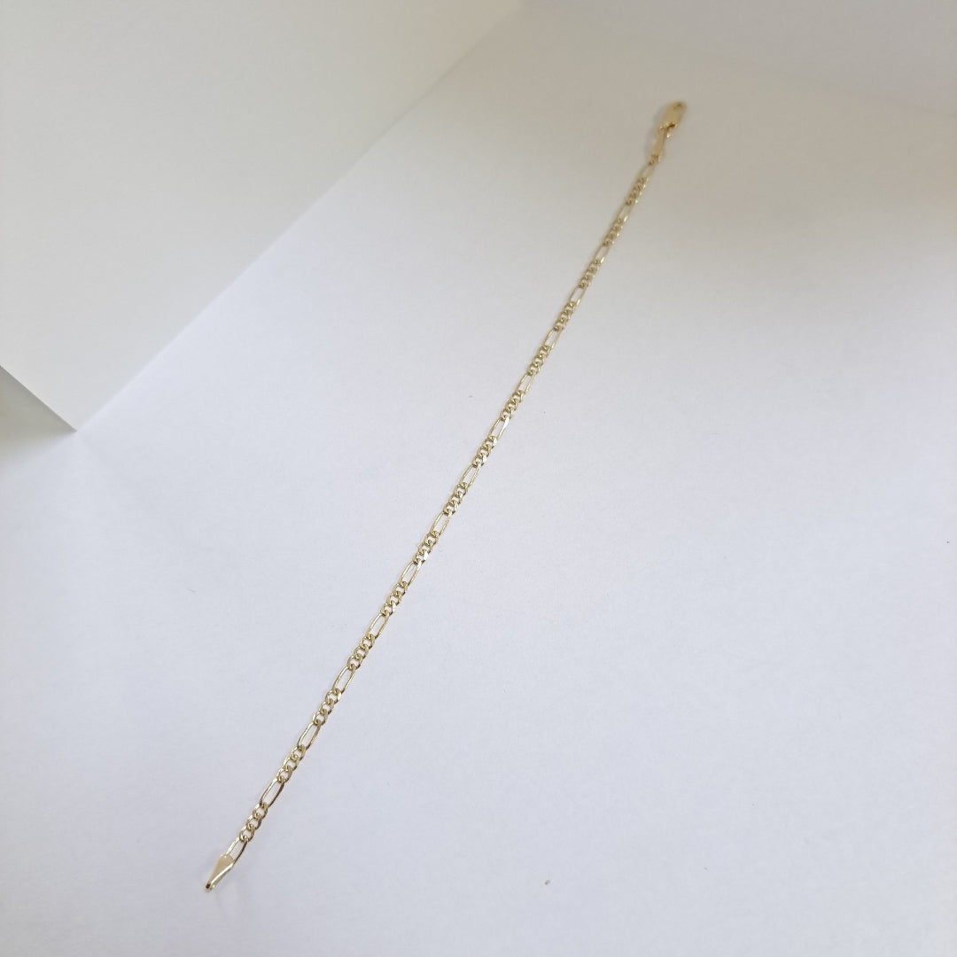 PULSERA 3X1 14K 18 CM 1.9 GR (NUEVO)