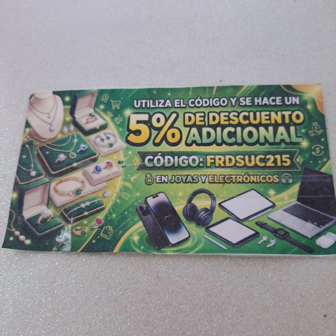 CADENA, DIJE ORO 10 K 1.8 GRMS (SEMINUEVO)