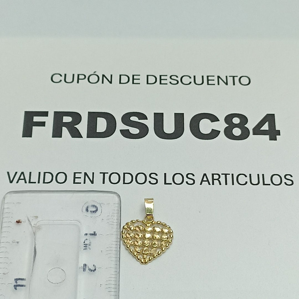 DIJE FIG CORAZON 14K 0.8 GR (NUEVO)