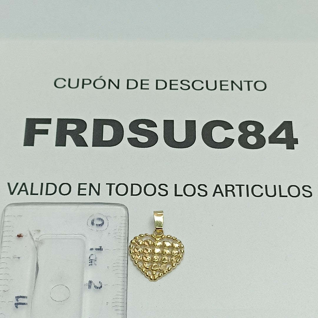 DIJE FIG CORAZON 14K 0.8 GR (NUEVO)