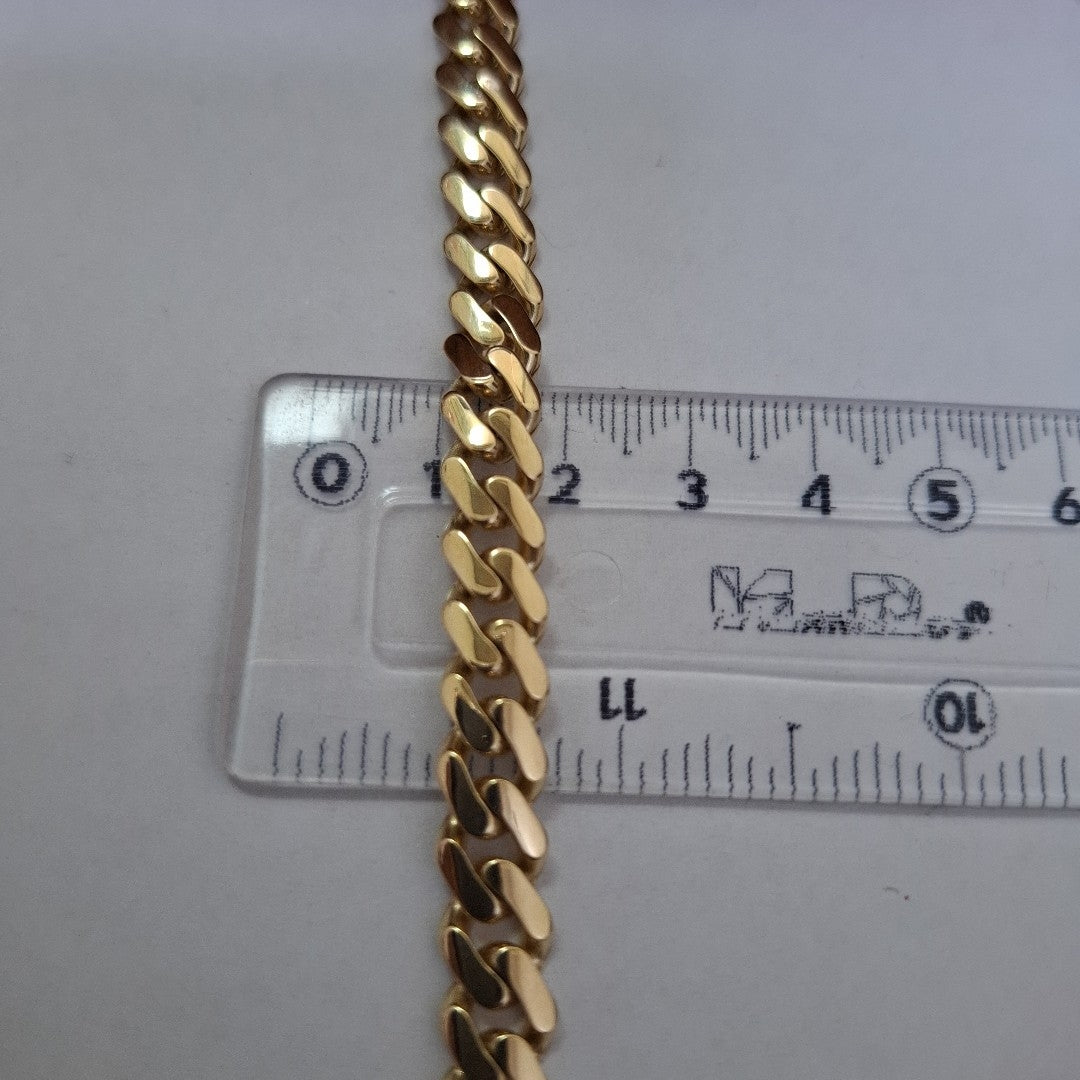 CADENA MONACO ORO 14K 28.7 (NUEVO)
