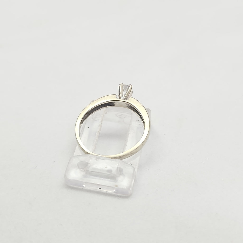 ANILLITO ORO, ORO BLANCO 14 K 2.1 GRMS (SEMINUEVO)