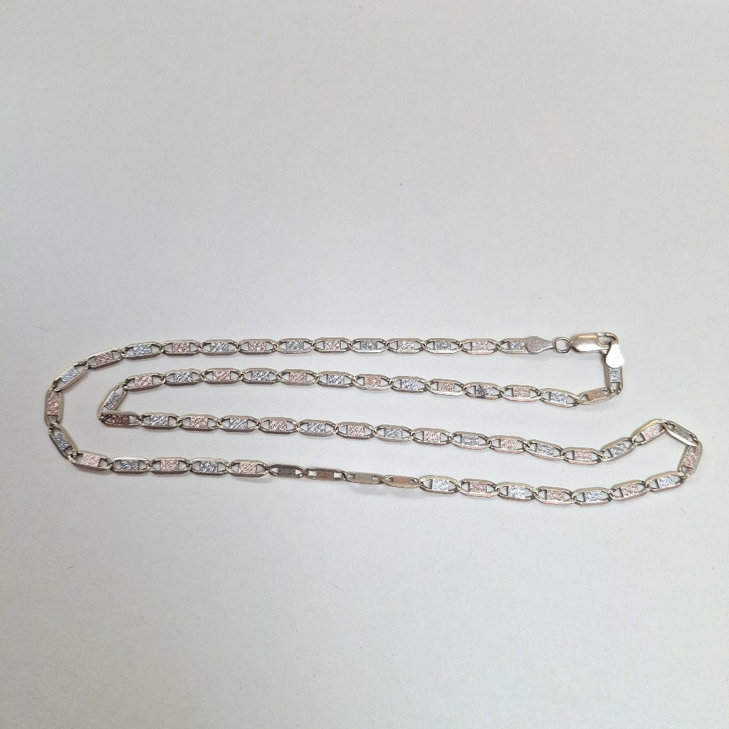 CADENA ORO COMBINADO 14 K 13,80 GRMS (SEMINUEVO)