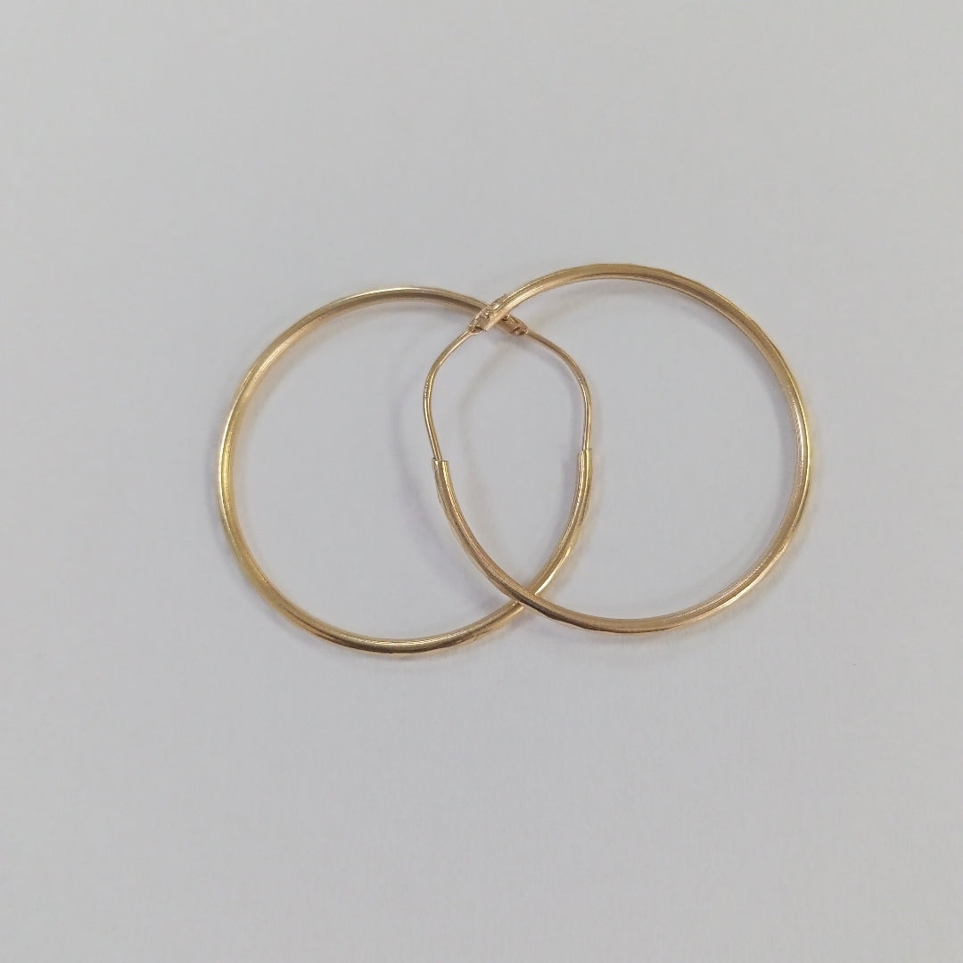 ARRACADAS PAR ORO 10 K 1.5 GRMS (SEMINUEVO)