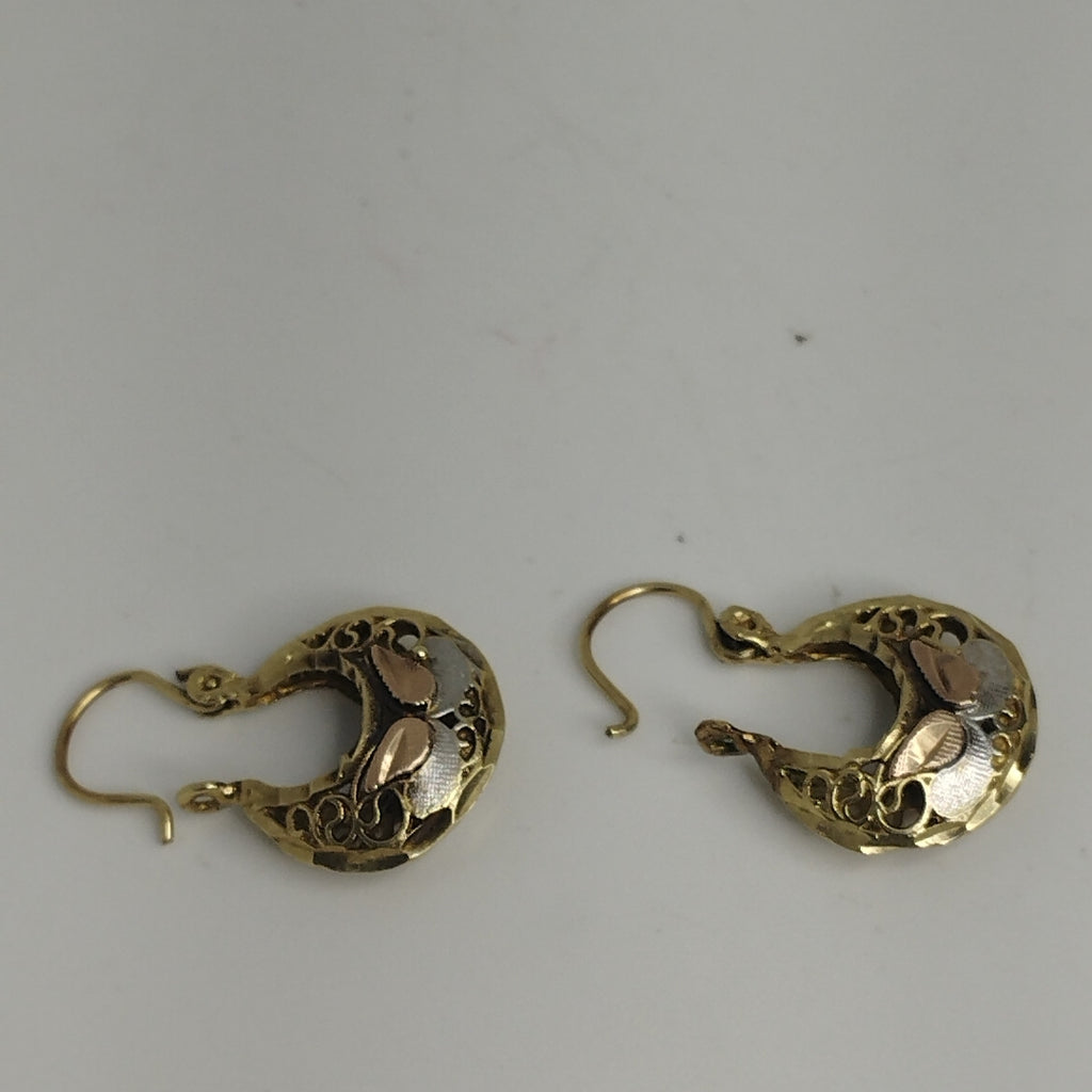 ARRACADAS PAR ORO 10 K 3,00 GRMS (SEMINUEVO)