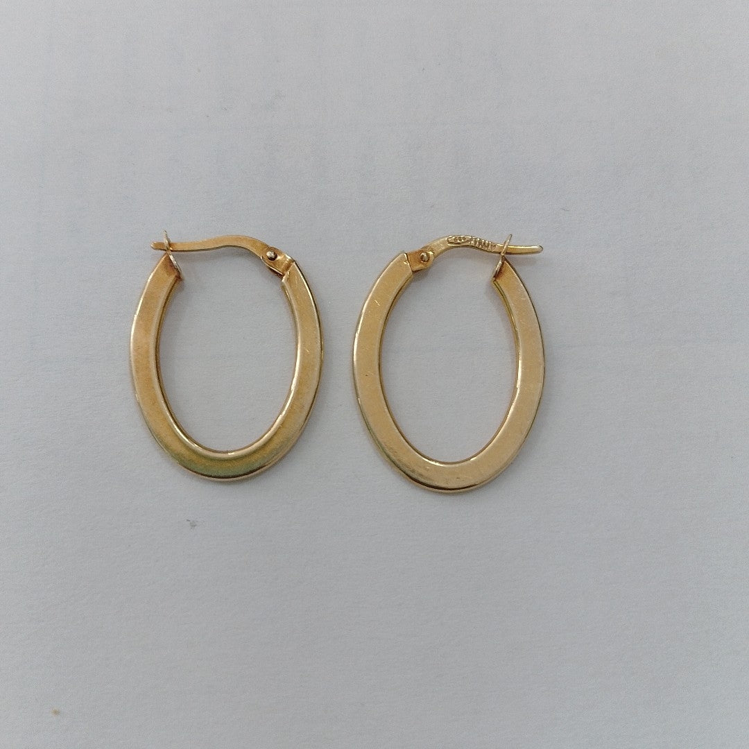 ARRACADAS PAR ORO 14 K 1.5 GRMS (SEMINUEVO)