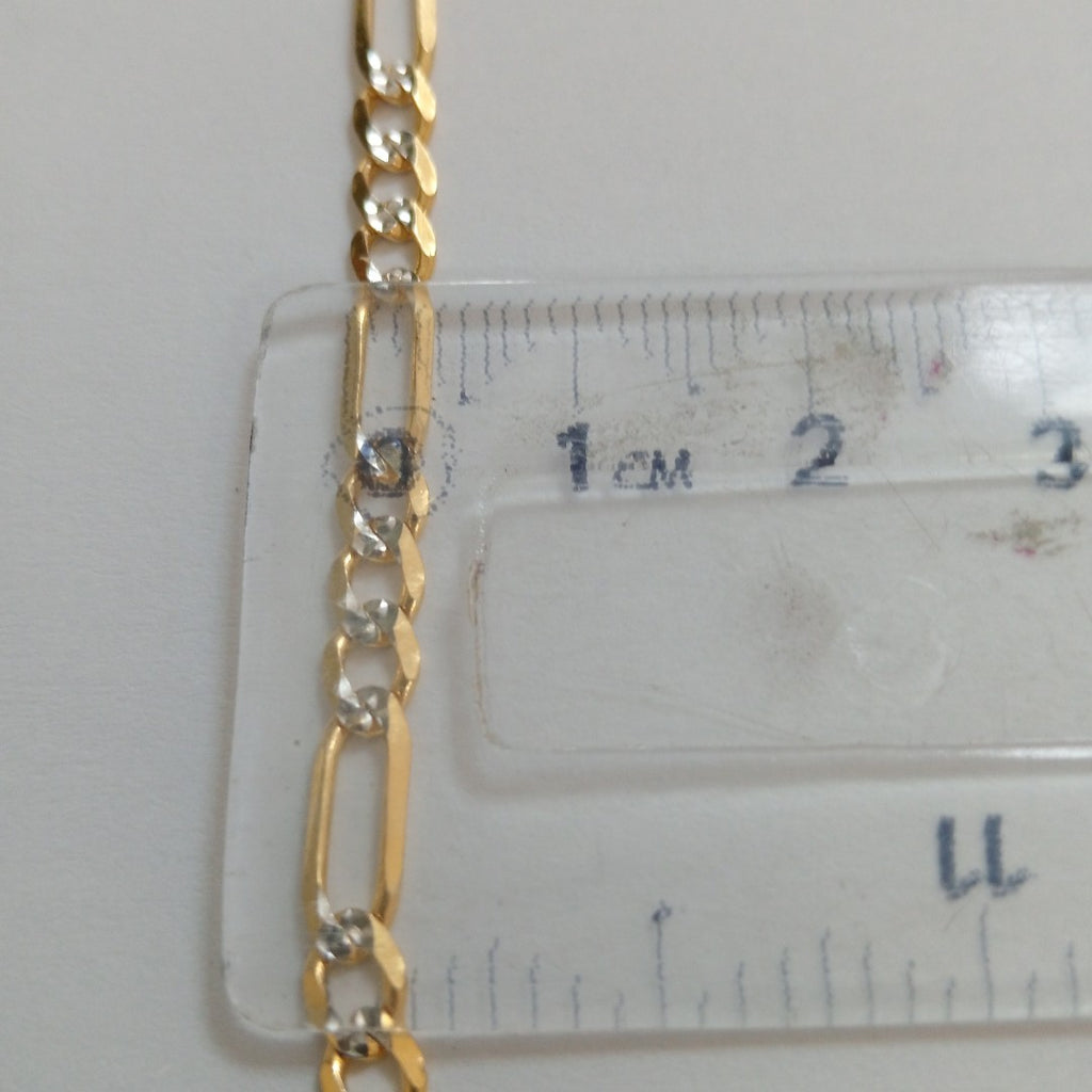 PULSERA 3X1 14K 21 CM 4.6 GR (NUEVO)