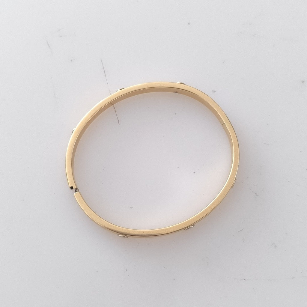 PULSERA RIGIDA ORO 14 K 10,60 GRMS (SEMINUEVO)