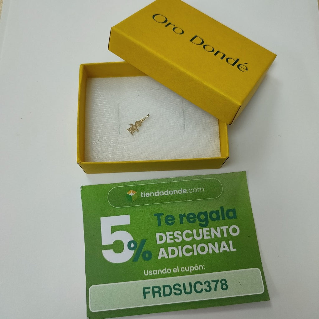 DIJE NIÑO 10K 0.3 GR (NUEVO)