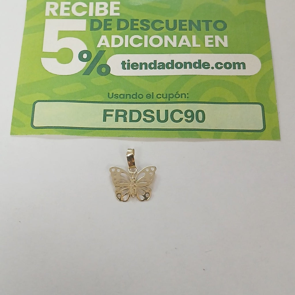 DIJE MARIPOSA 10K 0.7 GR (NUEVO)