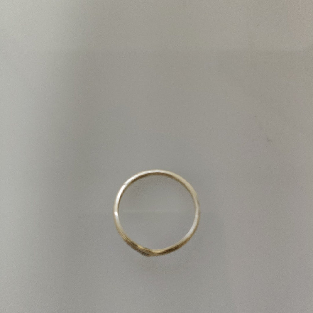 ANILLOS CON CIRCONIAS 14K TALLA 7 1 GR (NUEVO)
