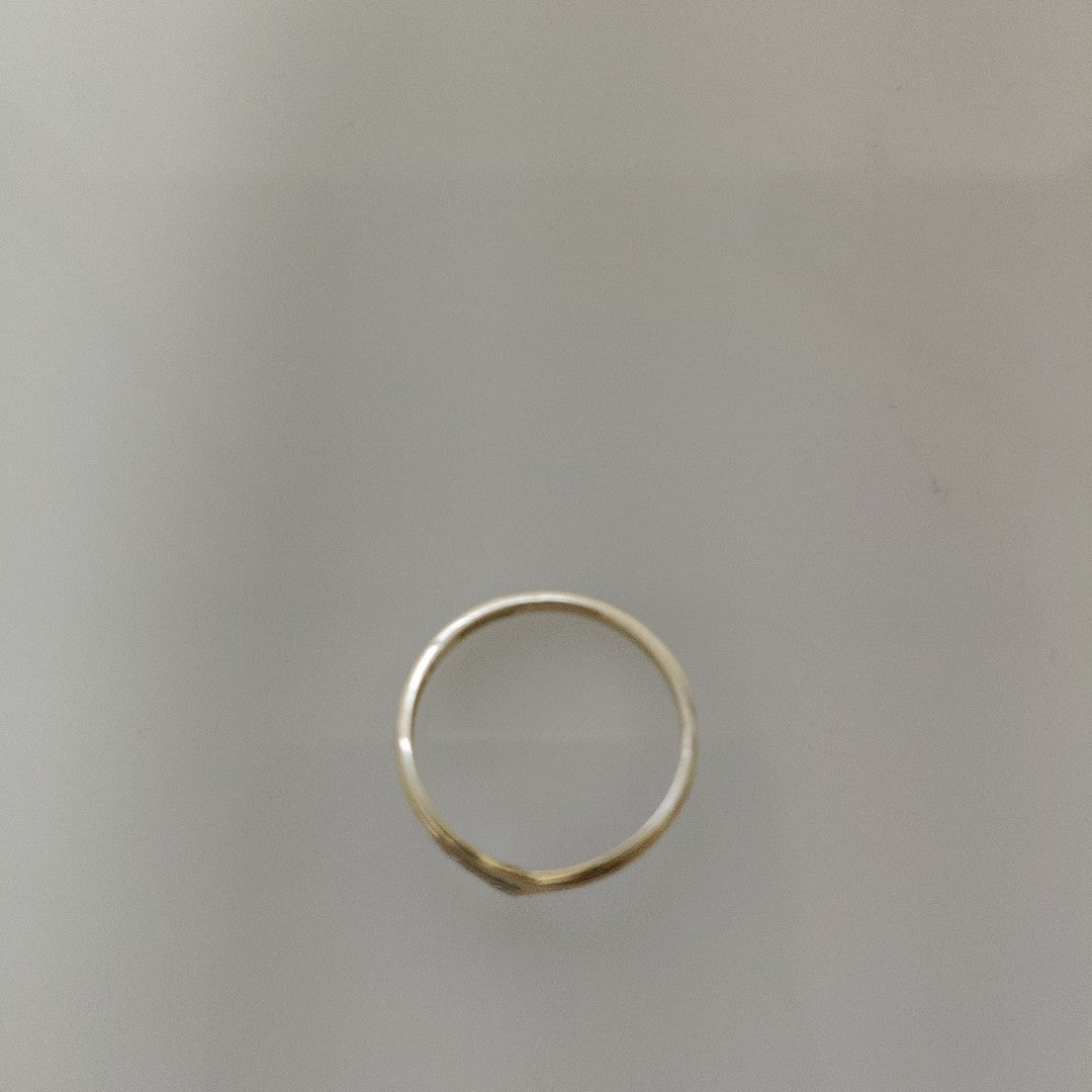 ANILLOS CON CIRCONIAS 14K TALLA 7 1 GR (NUEVO)