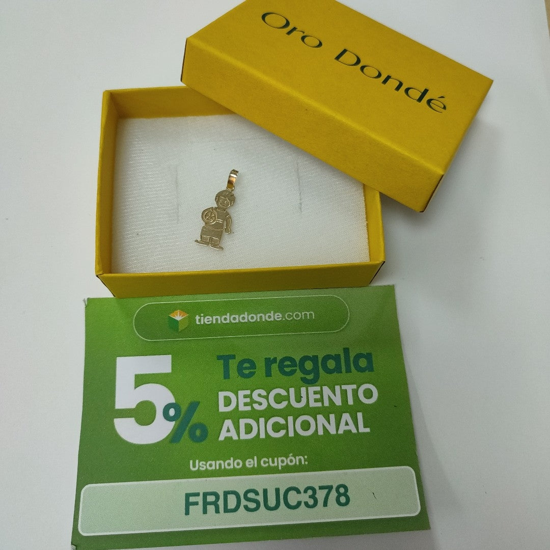 DIJE NIÑO 10K 0.9 GR (NUEVO)