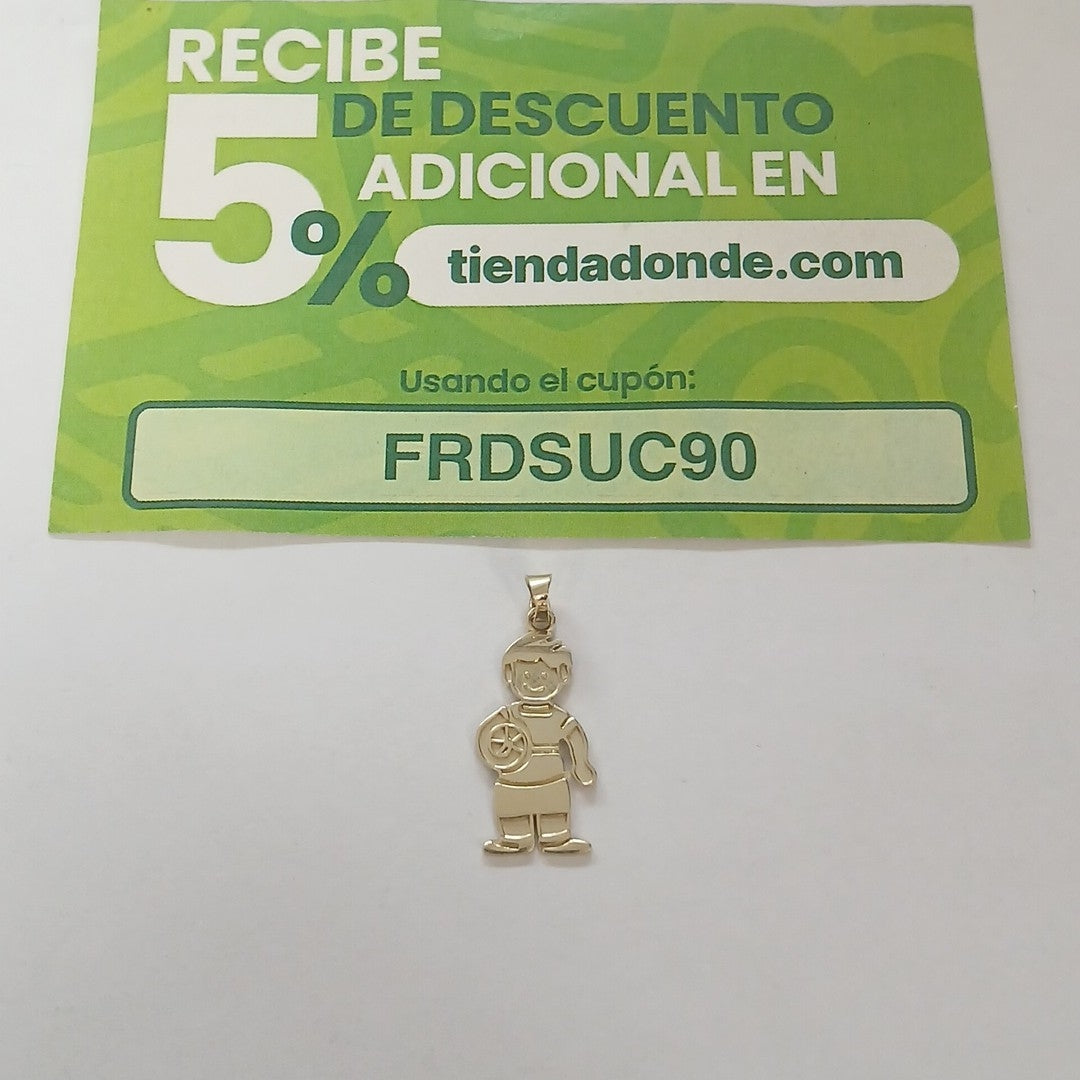 DIJE NIÑO 10K 0.9 GR (NUEVO)