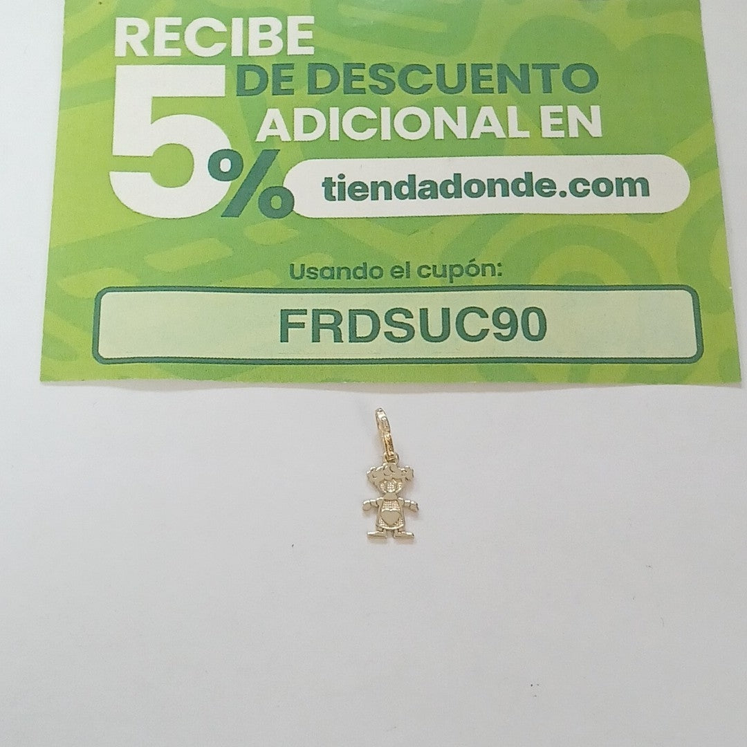 DIJE NIÑA 10K 0.3 GR (NUEVO)