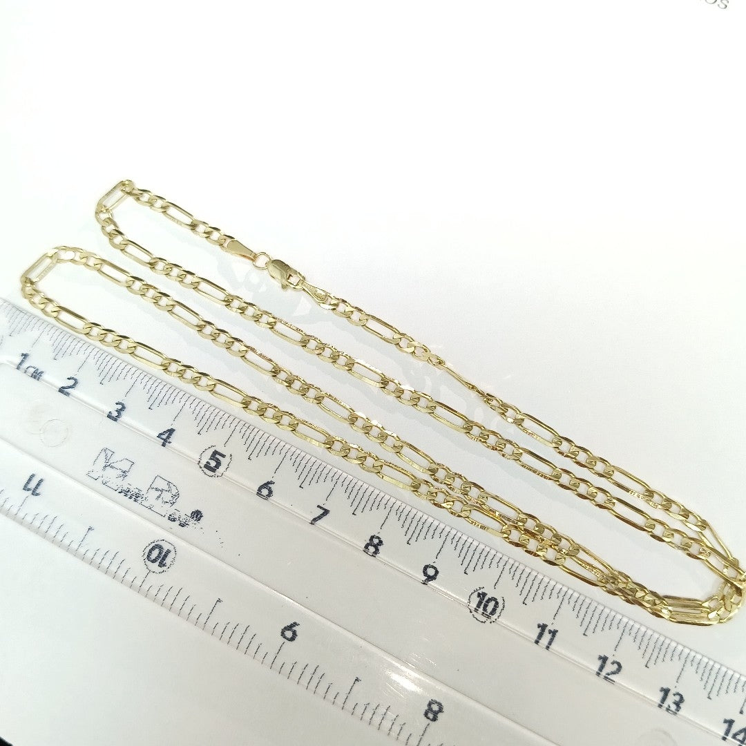 CADENA 3X1 14K 55 CM 7.3 GR (NUEVO)