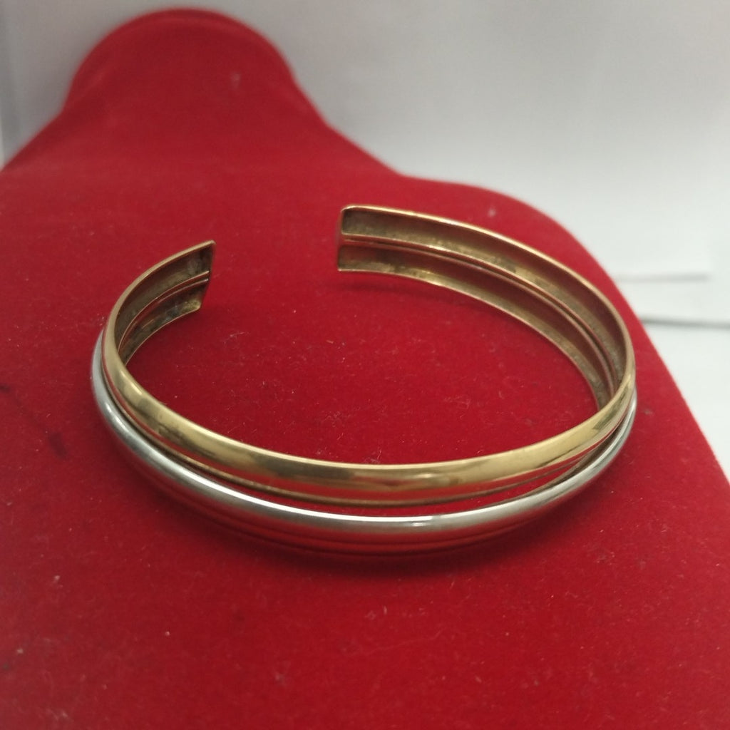 BRAZALETE ORO, ORO BLANCO 14 K 12.1 GRMS (SEMINUEVO)