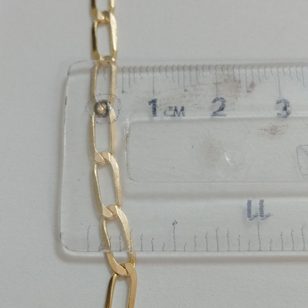 PULSERA ESLABON 14K 21 CM 4.1 GR (NUEVO)