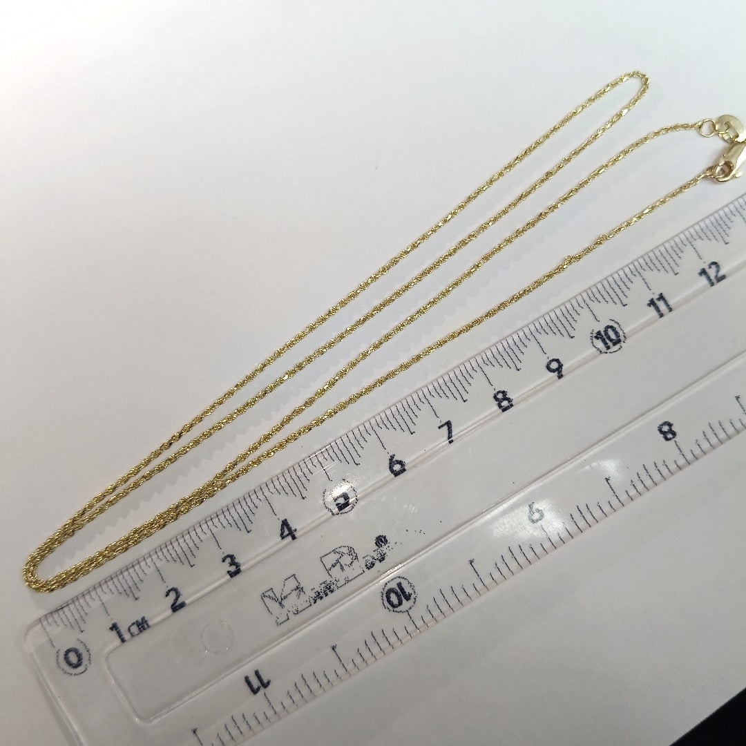 CADENA TORZAL 14K 55 CM 3 GR (NUEVO)