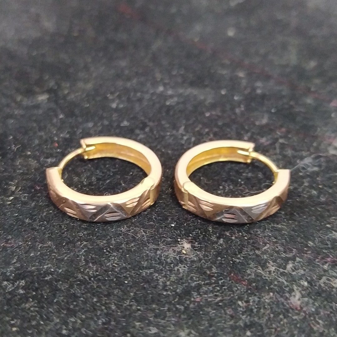 ARRACADAS PAR ORO 14 K 1,80 GRMS (SEMINUEVO)