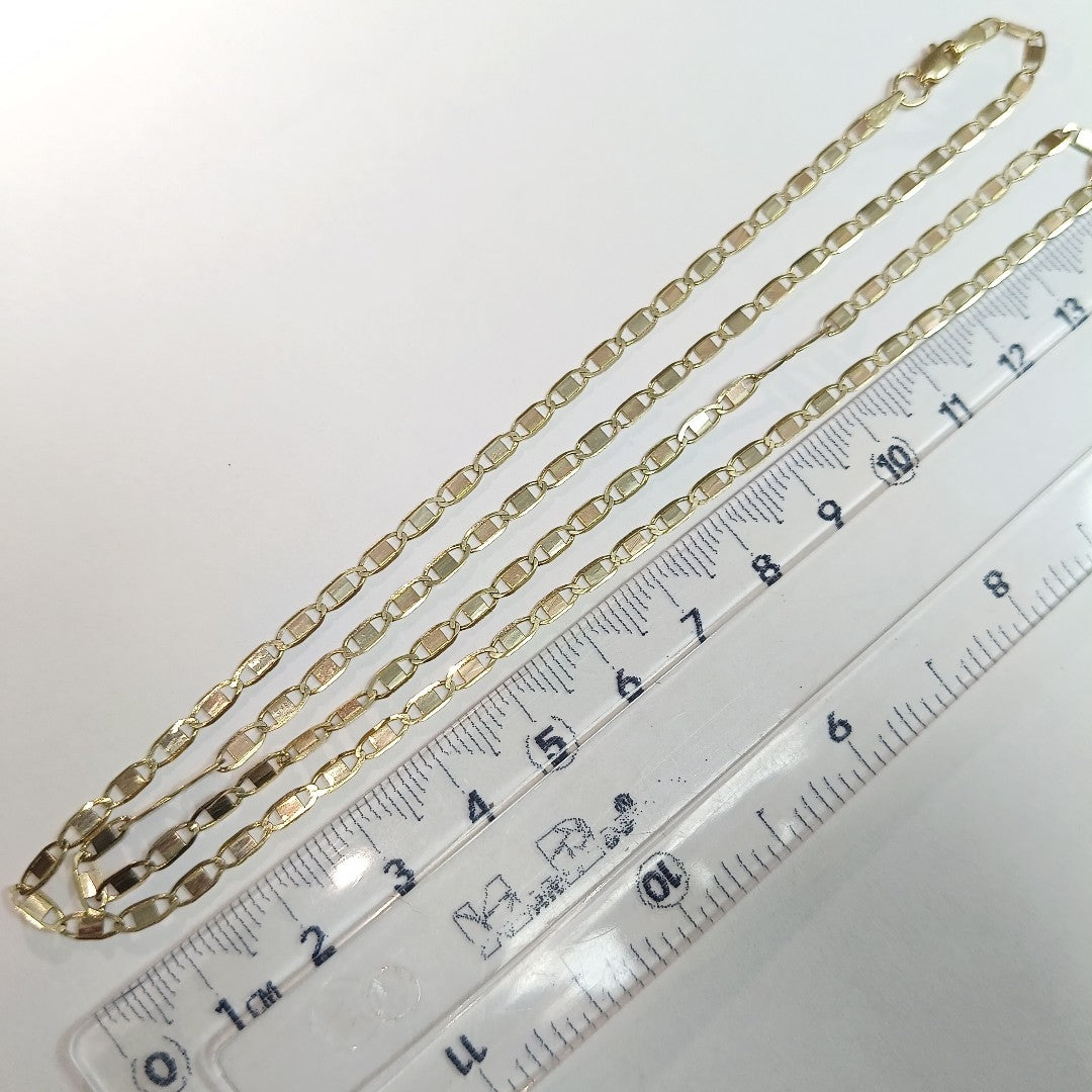 CADENA ESPEJO 14K 60 CM 5.3 GR (NUEVO)