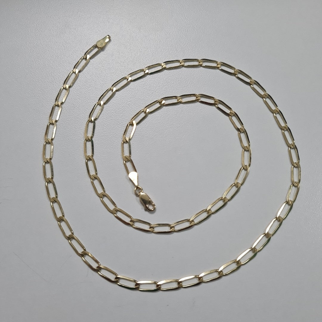 CADENA ESLABONES 14K 60 CM 11 GR (NUEVO)