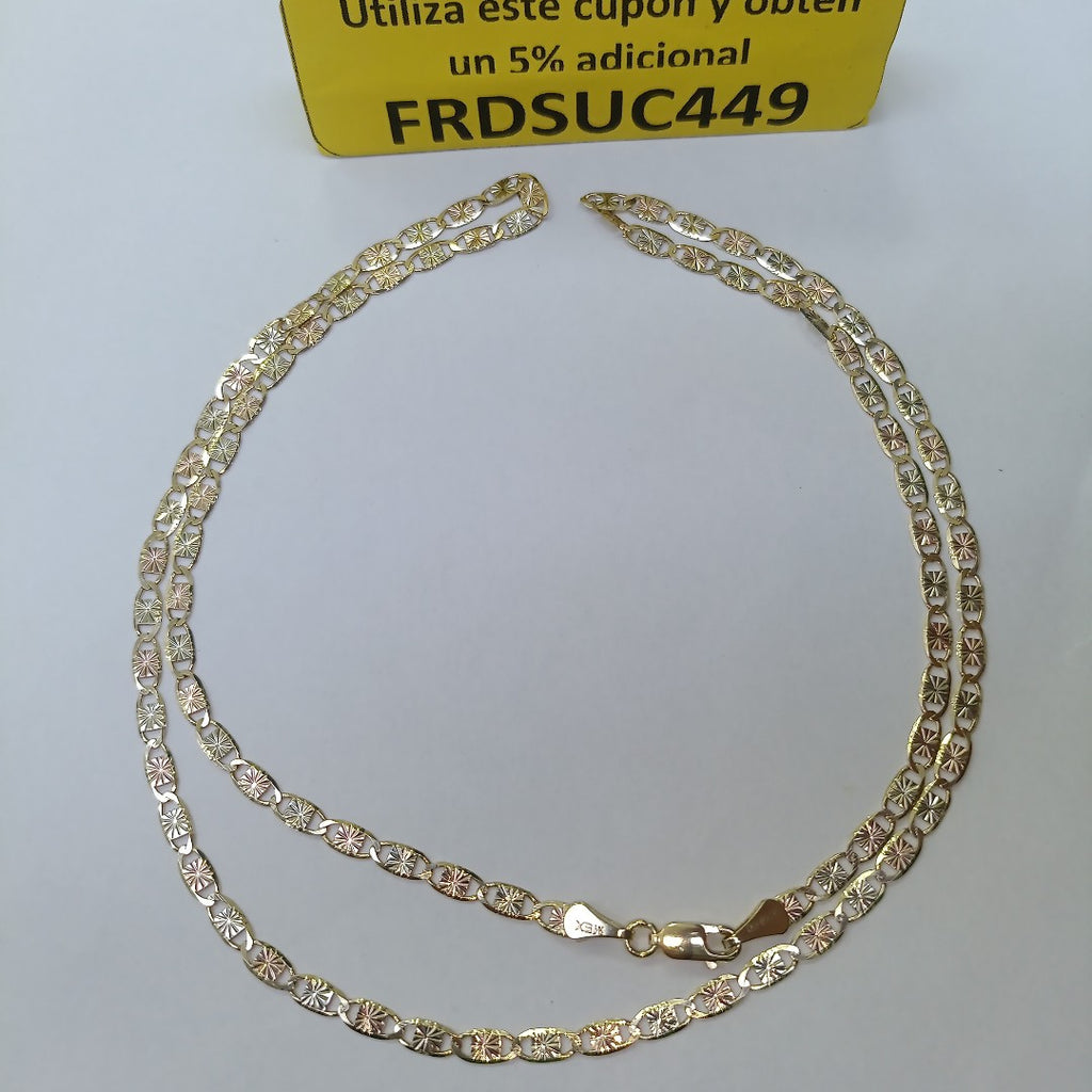 CADENA GUCHI 14K 60 CM 7.9 GR (NUEVO)